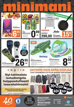 Minimani-mainoslehti voimassa 10.06.2026 alkaen