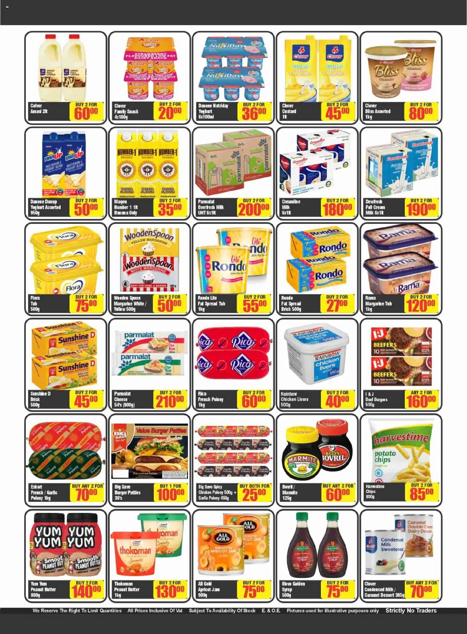 New Big Save catalogue – valid from 24/07/2026 | Page: 3 | Products: Chips, Fat spread, Garlic, Caramel