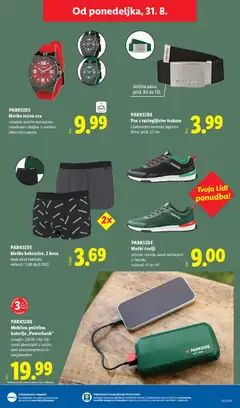 Lidl katalog akcije – veljaven od 27.08.2026 | Stran: 57 | Izdelki: Ura, Baterija, Akumulator, Cevlji