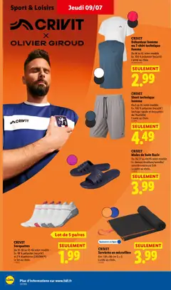 LIDL - Prévisualisation de LIDL catalogue valide à partir de 09/07/2026 | Page: 40