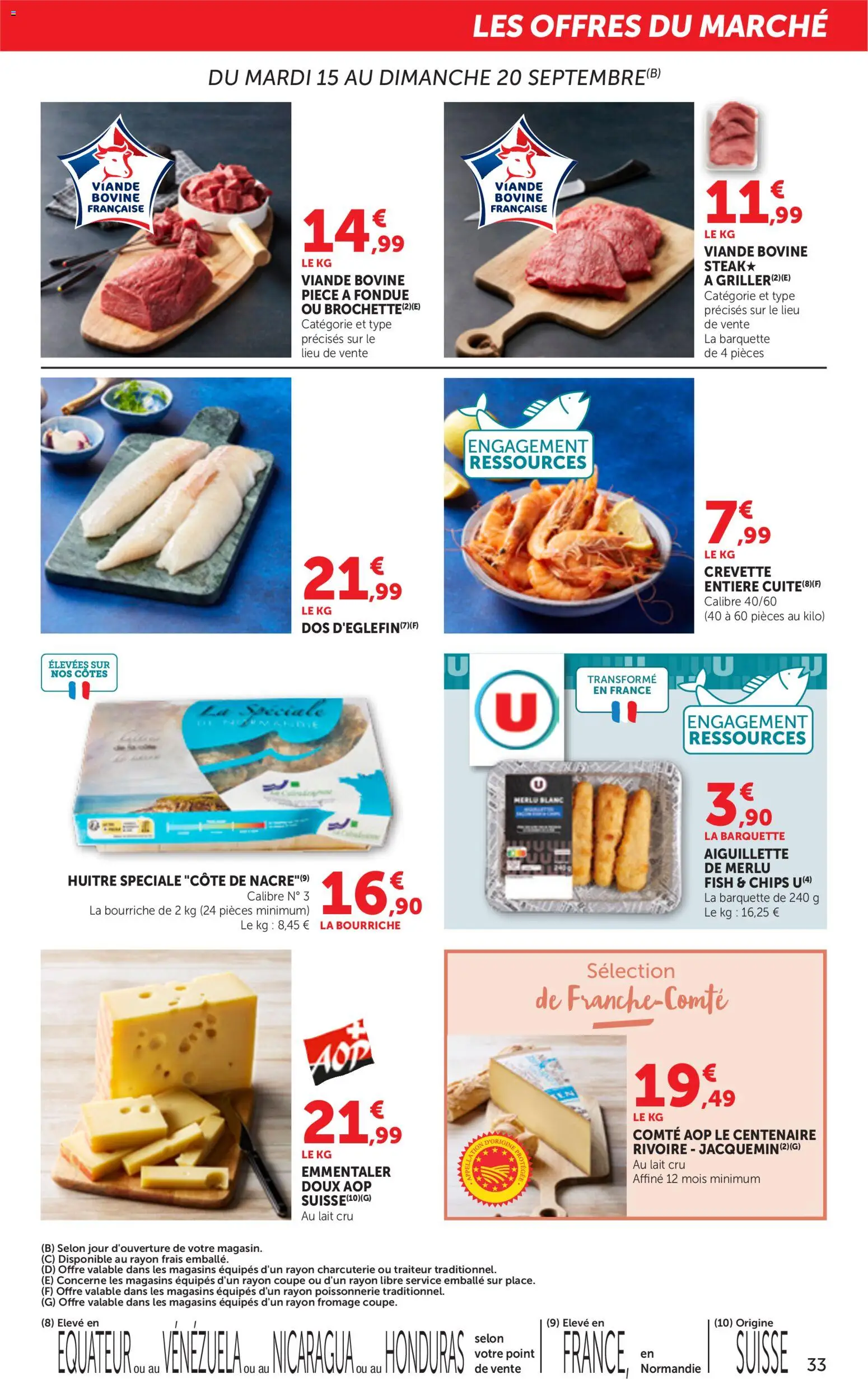 {H1} | Page: 33 | Produits: Charcuterie, Poissonnerie, Fromage, Viande bovine