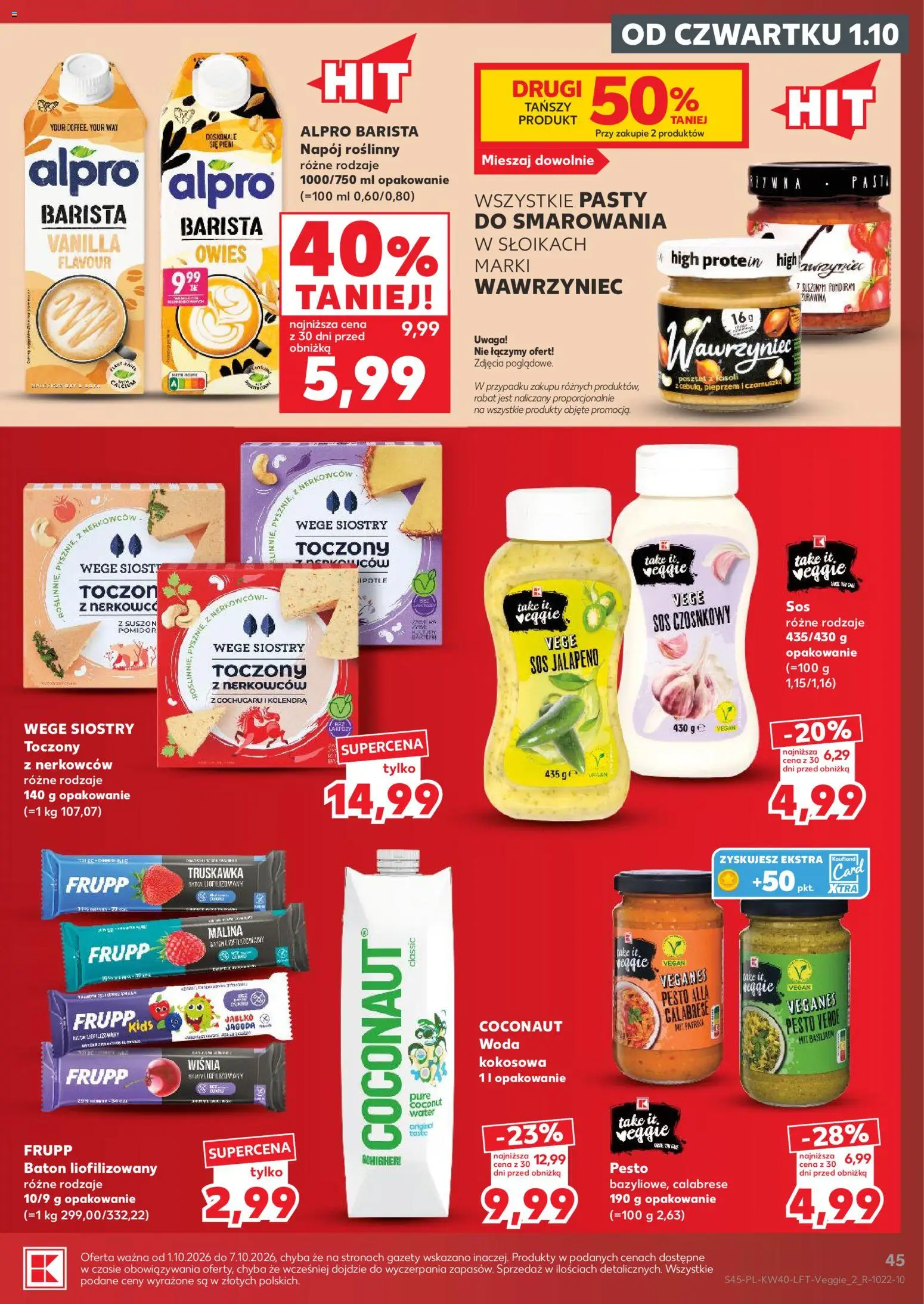 Kaufland gazetka od 01.10.2026 | Strona: 45