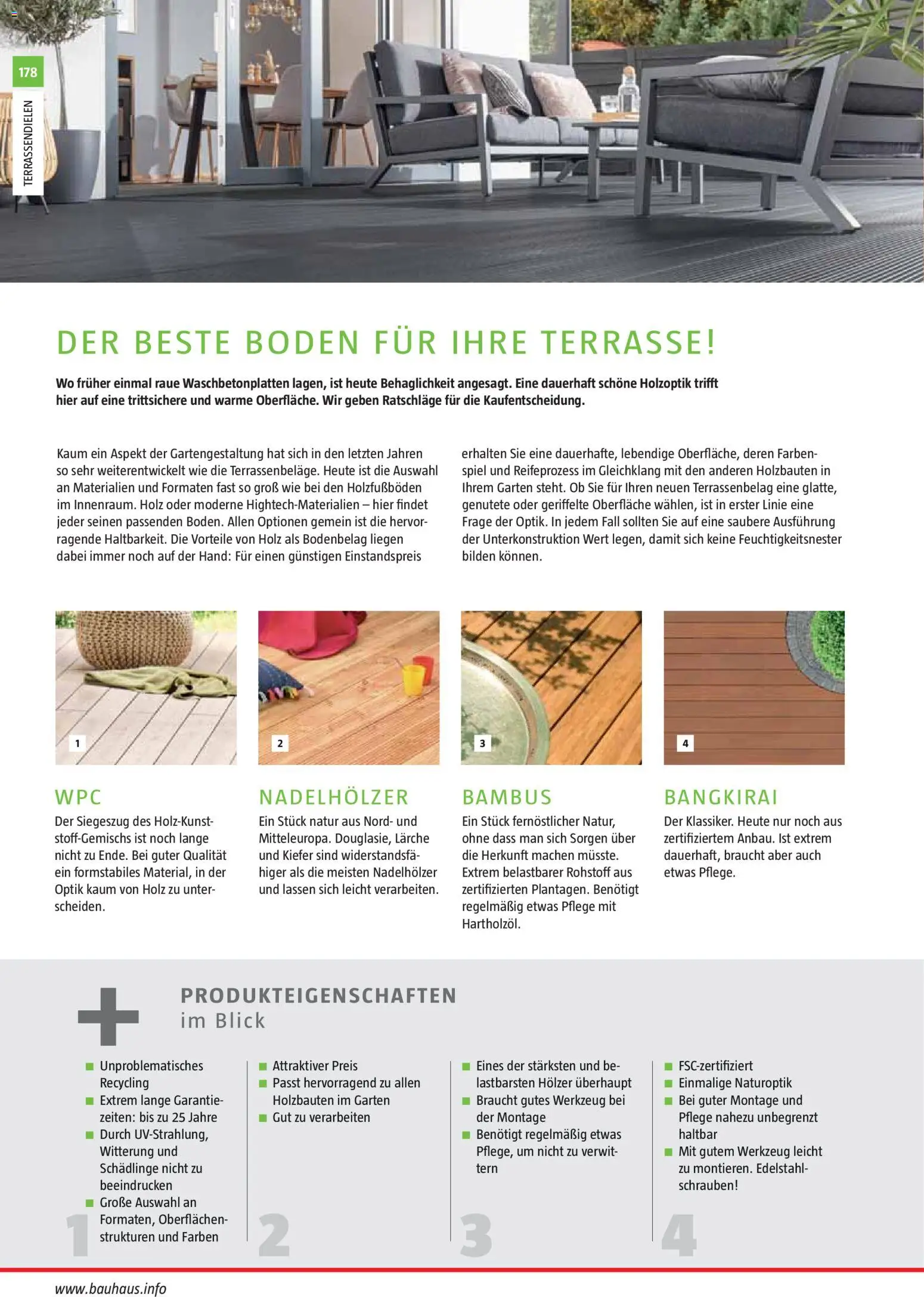 Bauhaus Gartenbaumaterialien 2026 – gültig ab 02.03.2026 | Seite: 178 | Produkte: Spiel