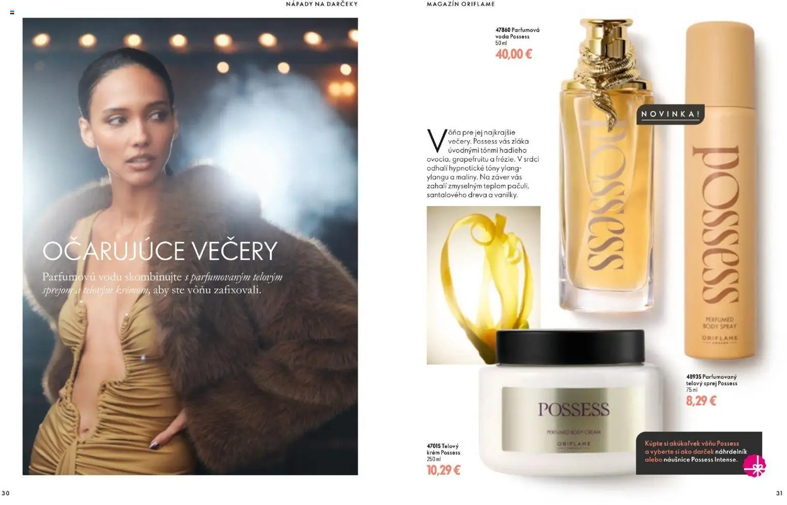 Nové Oriflame akcie – leták je platný od 11.11.2026 | Strana: 16 | Produkty: Krém, Voda