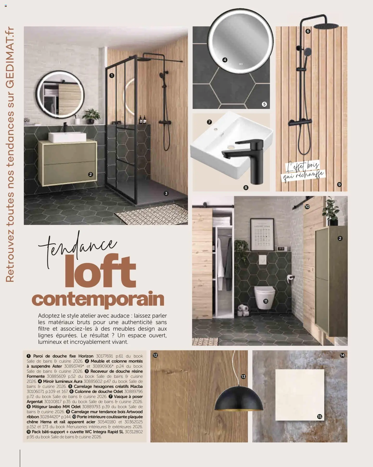 {H1} | Page: 46 | Produits: Meuble, Porte, Douche, Miroir