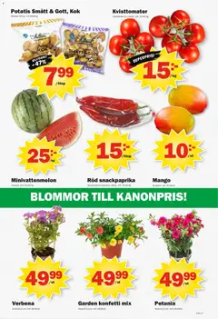 Pekås erbjudanden - Förhandsvisning av reklamblad från butik Pekås aktuell från 04.05.2026 | Sida: 7 | Produkter: Kruka, Potatis, Mango