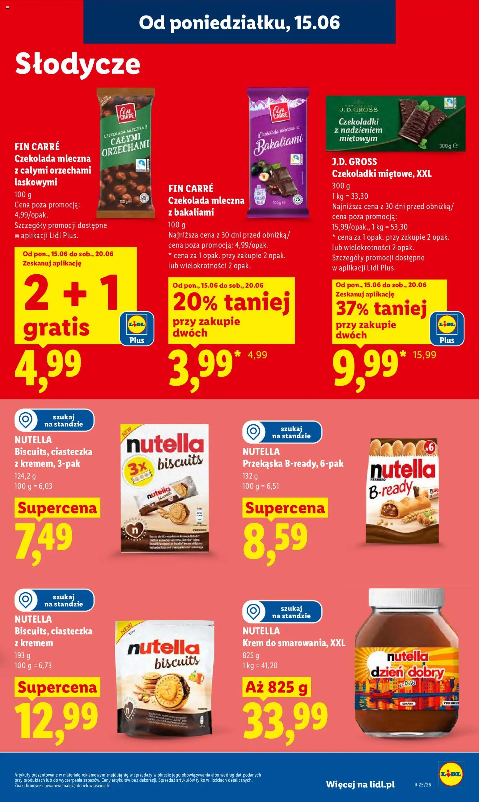Lidl Polsko leták od 15.06.2026 | Strana: 87 | Produkty: Krém, Nutella