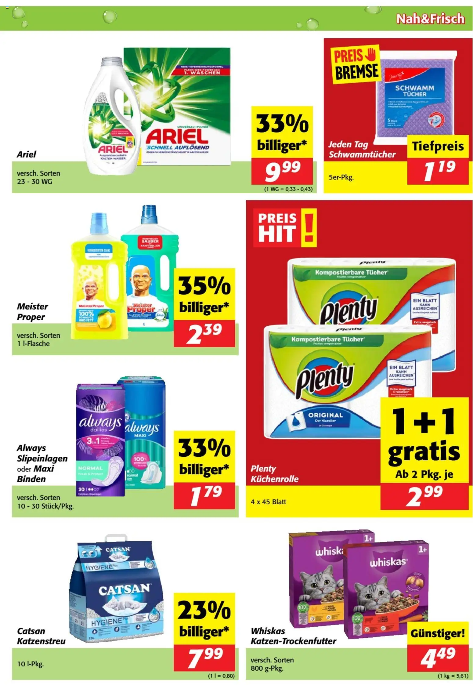 Nah und Frisch Flugblatt gültig ab 13.05.2026 | Seite: 6 | Produkte: Wasser
