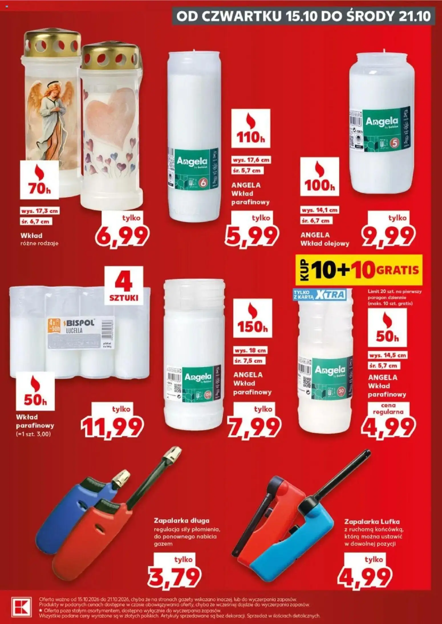 Kaufland gazetka - Znicze od 15.10.2026 - od jutra PDF | Strona: 17 | Produkty: Karta, Gazety