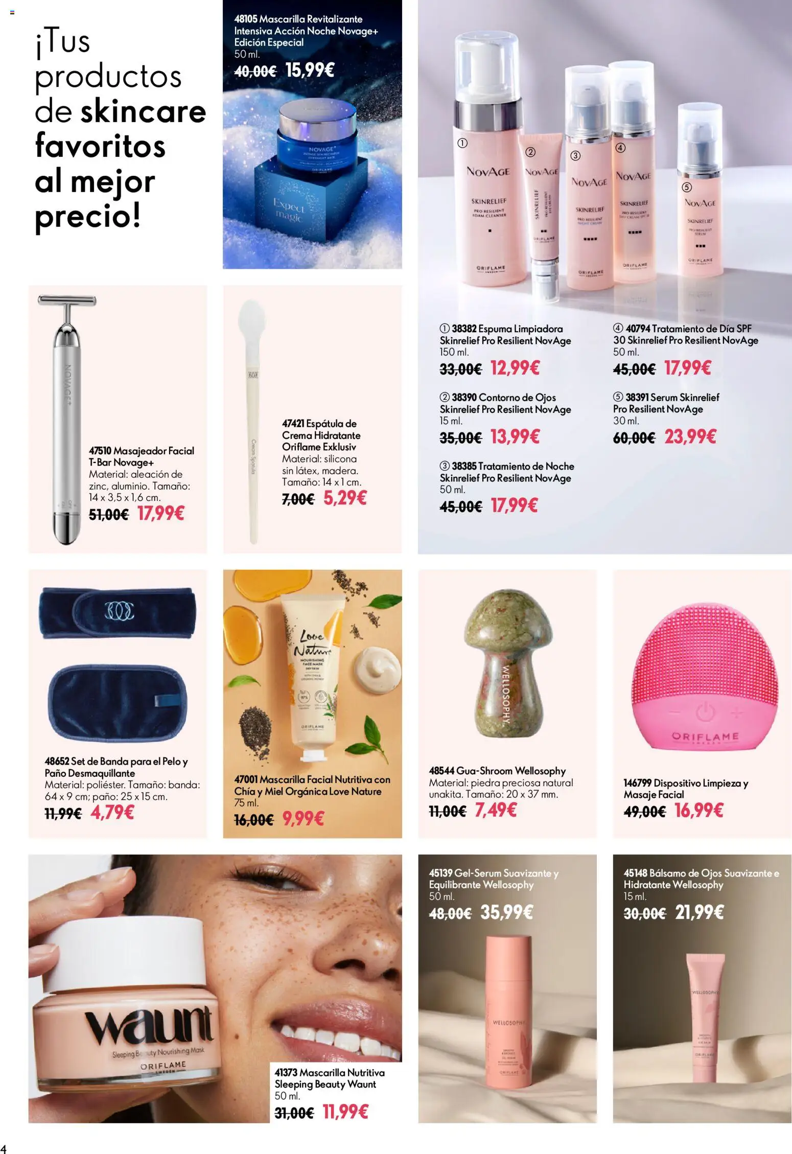 Oriflame Folleto de Rebajas C12 │ válido desde el 26/08/2026 | Página: 3 | Productos: Miel, Sérum, Mascarilla facial, Crema