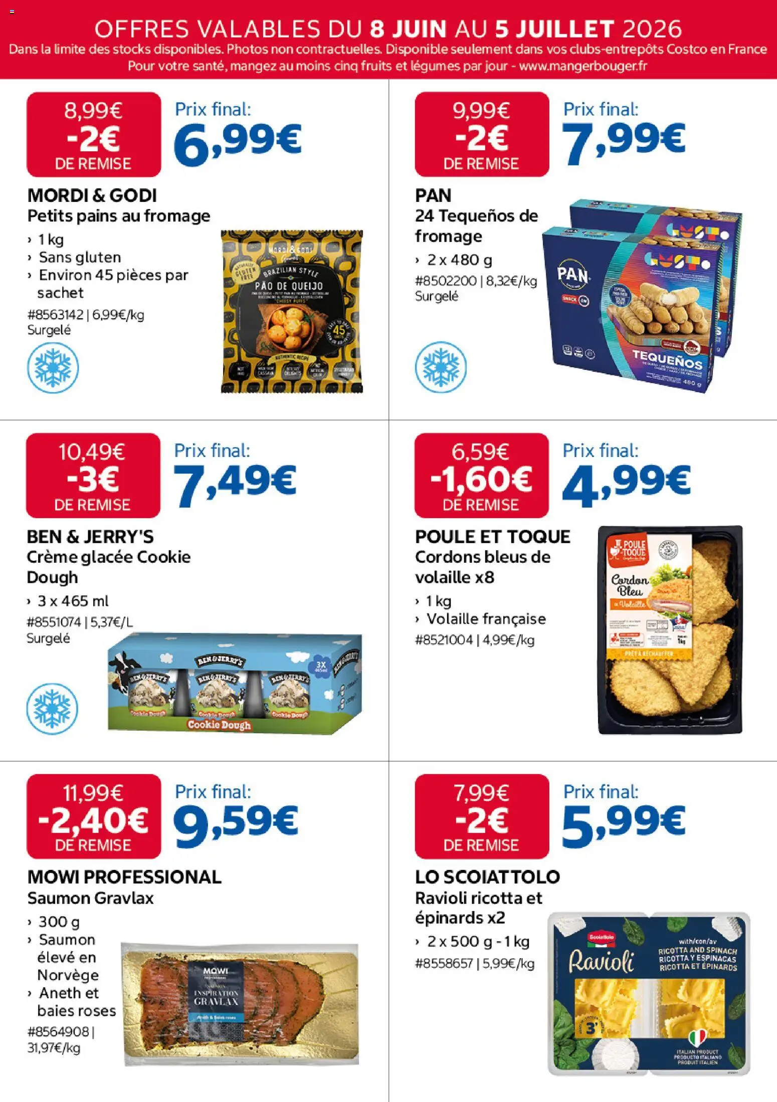 {H1} | Page: 12 | Produits: Volaille, Fromage, Ricotta, Saumon