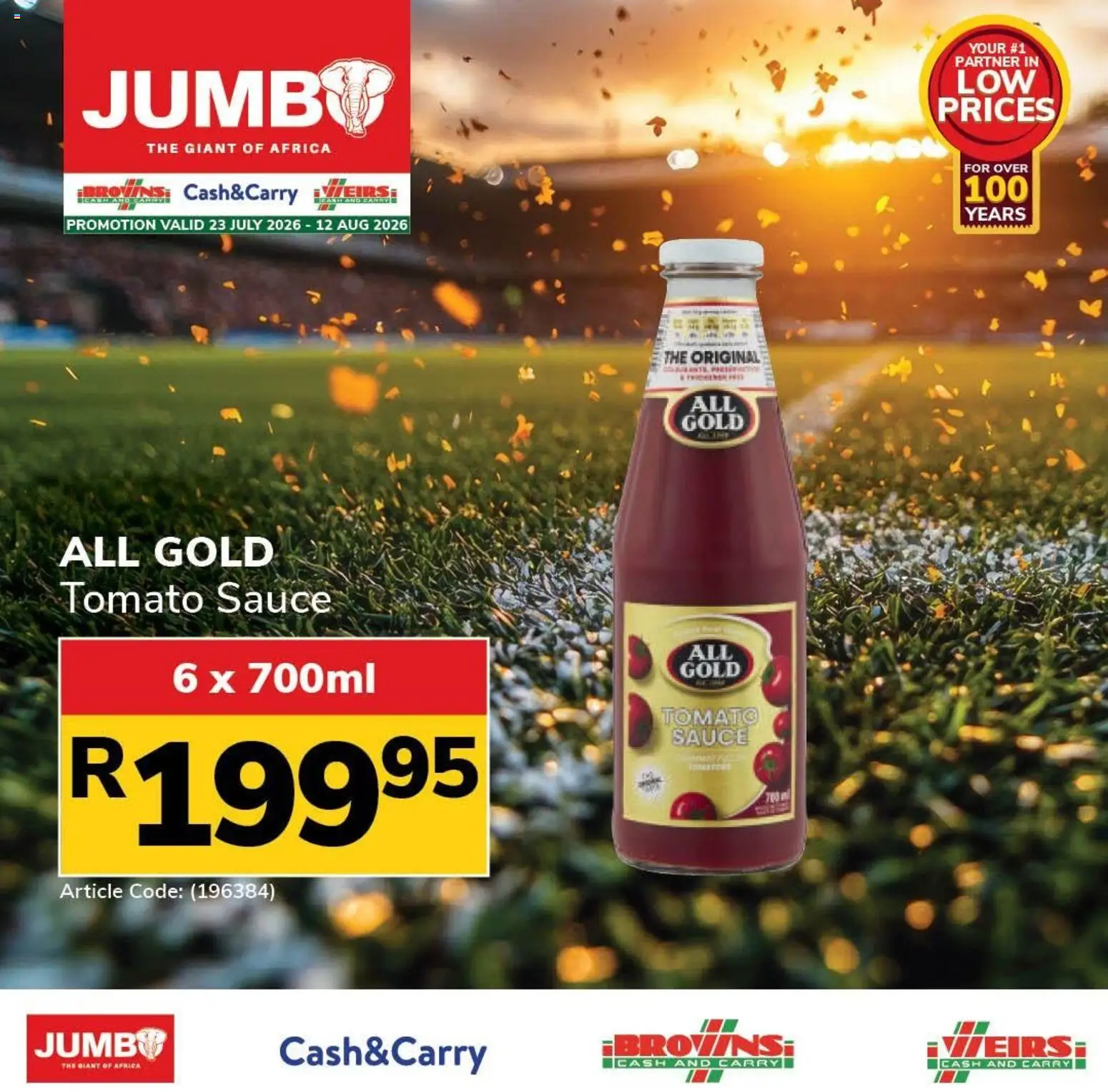 New Jumbo catalogue – valid from 23/07/2026 | Page: 4 | Products: Tomato sauce, Sauce