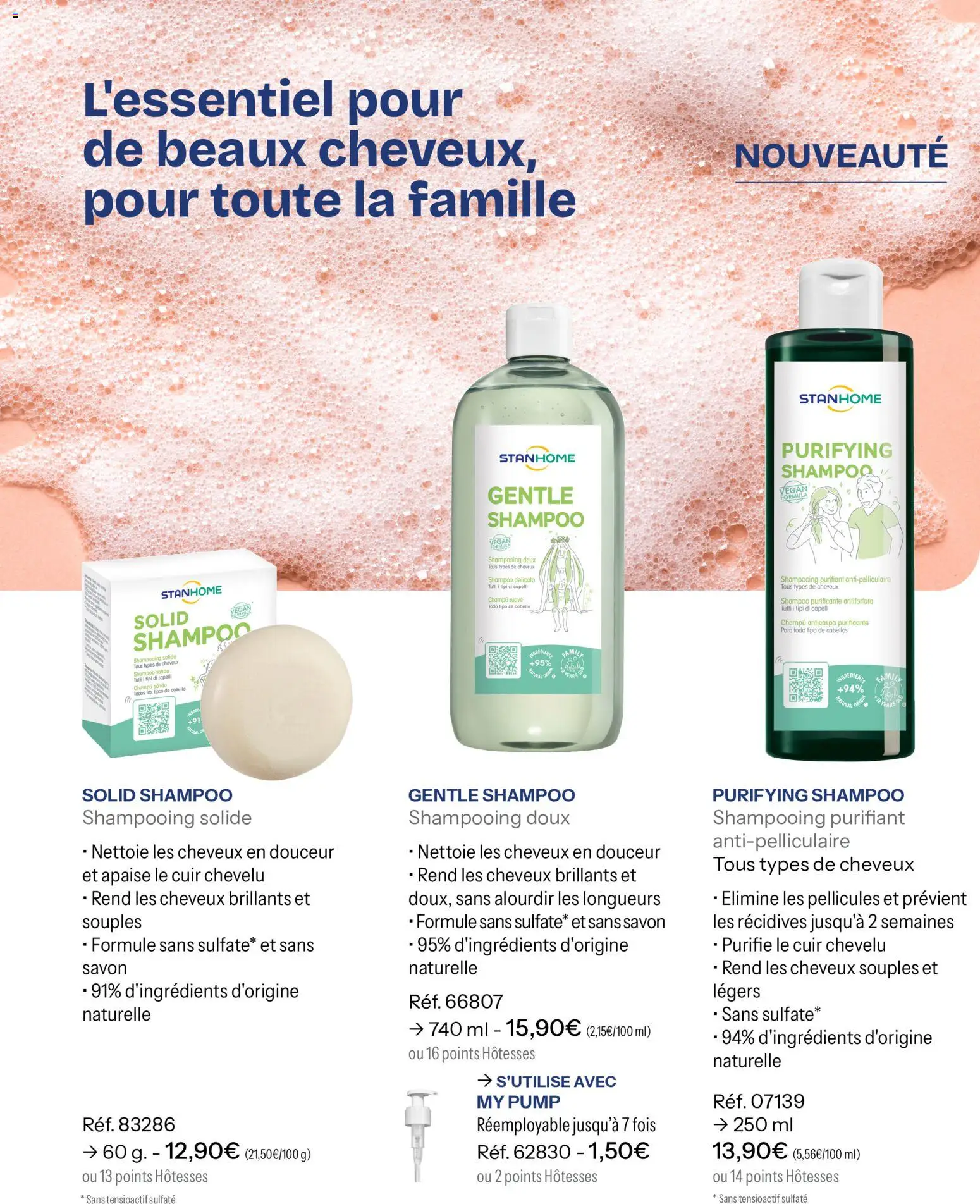 {H1} | Page: 62 | Produits: Shampooing, Savon