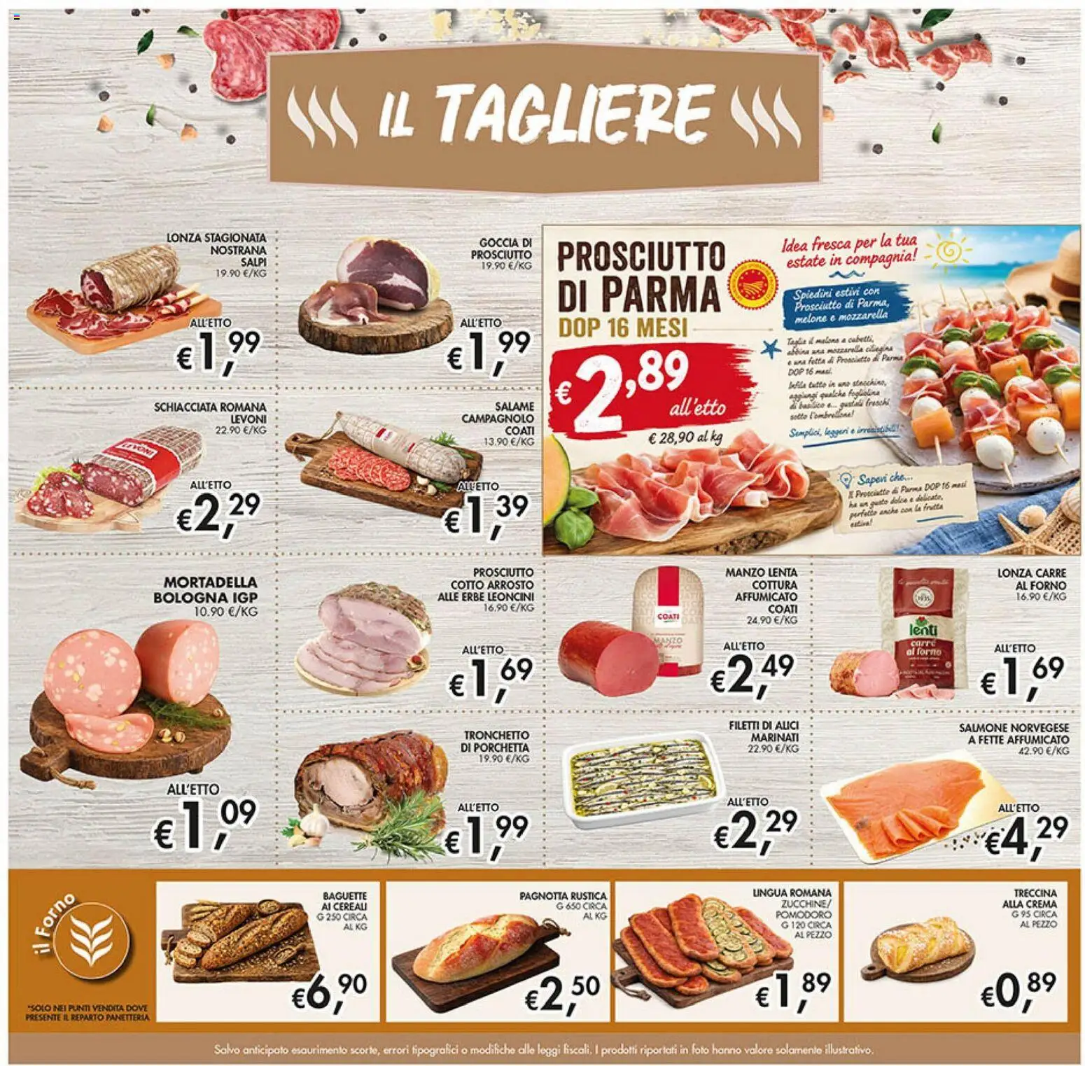 Volantino Coal del 30/07/2026 | Pagina: 7 | Prodotti: Crema, Cereali, Il forno, Alici