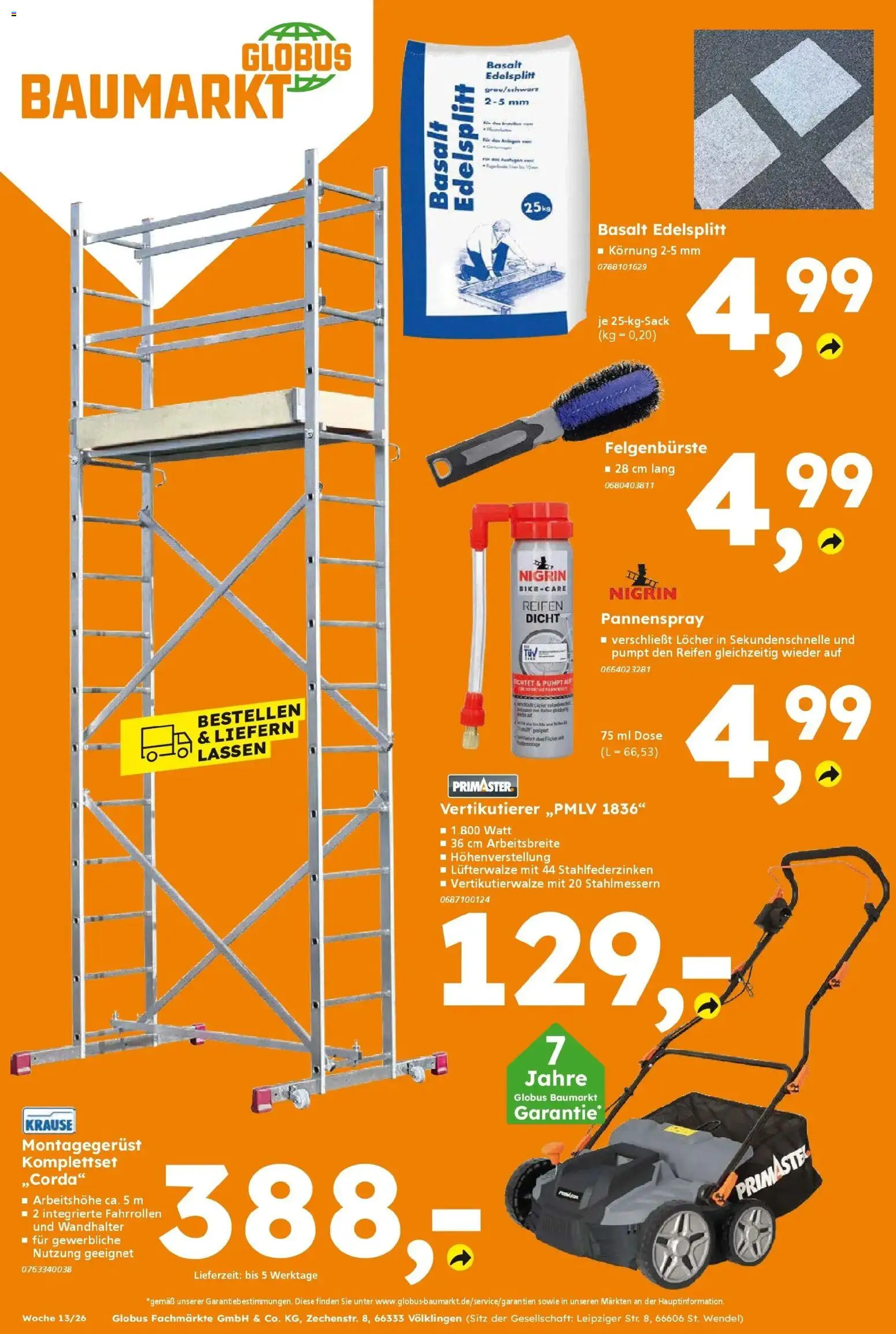 Globus Baumarkt Prospekt Peine	 – gültig ab 23.03.2026 | Seite: 12