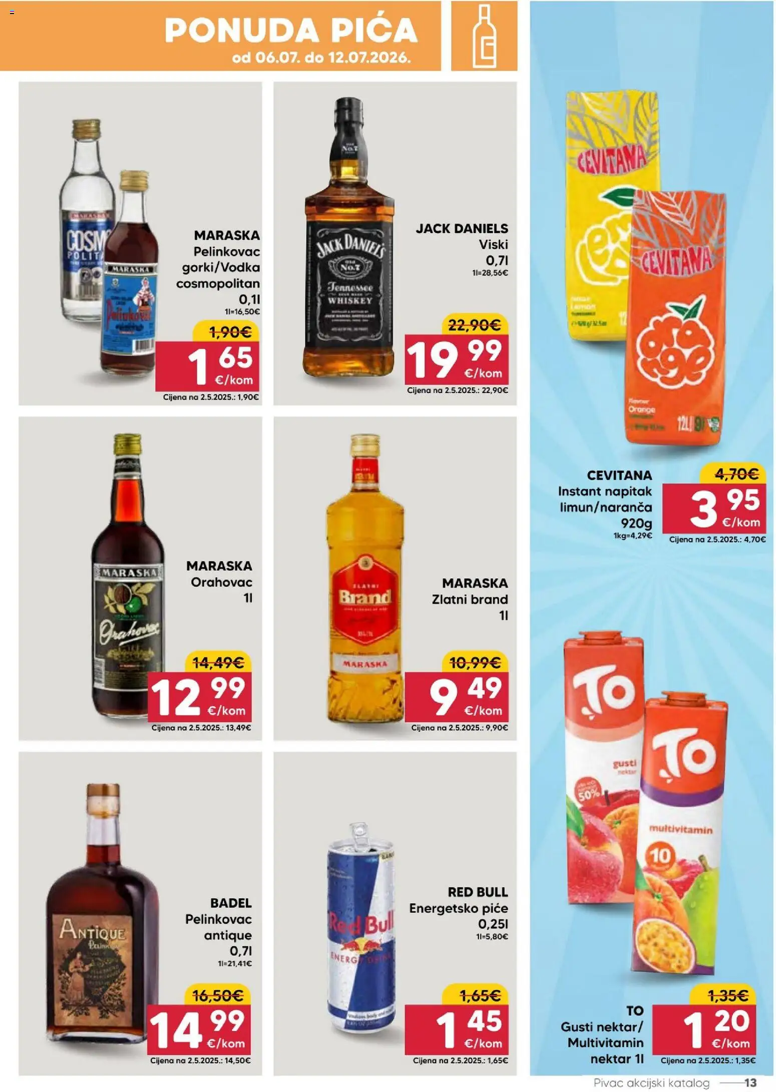 Pivac katalog | vrijedi od 06.07.2026 | Stranica: 13
