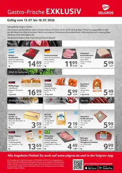 Selgros Gastroangebote ab 13.07.2026 gültig