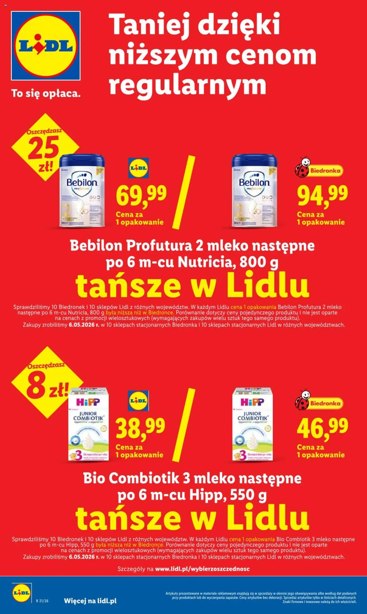 Lidl gazetka od 28.05.2026 | Strona: 26 | Produkty: Mleko