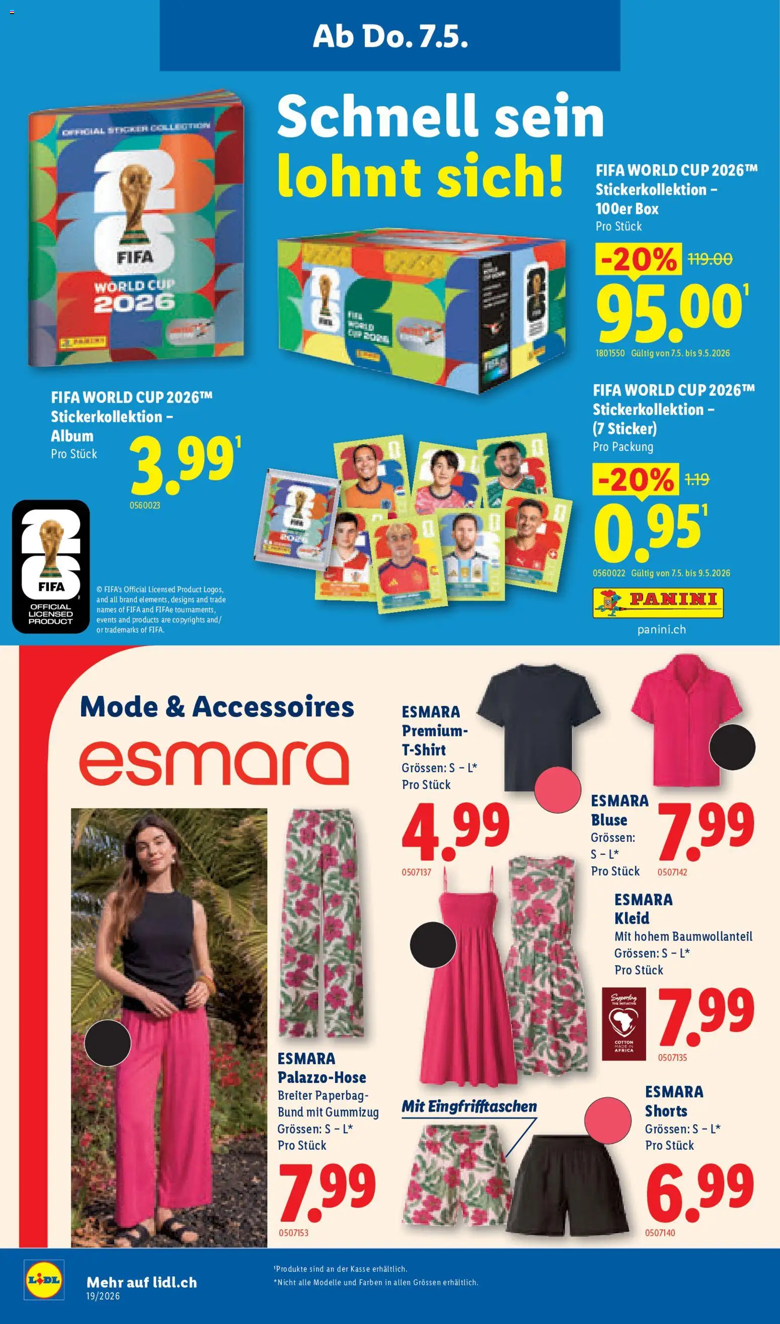 Lidl aktionen – gültig ab 07.05.2026 | Seite: 16 | Produkte: Box, Bluse, Kleid