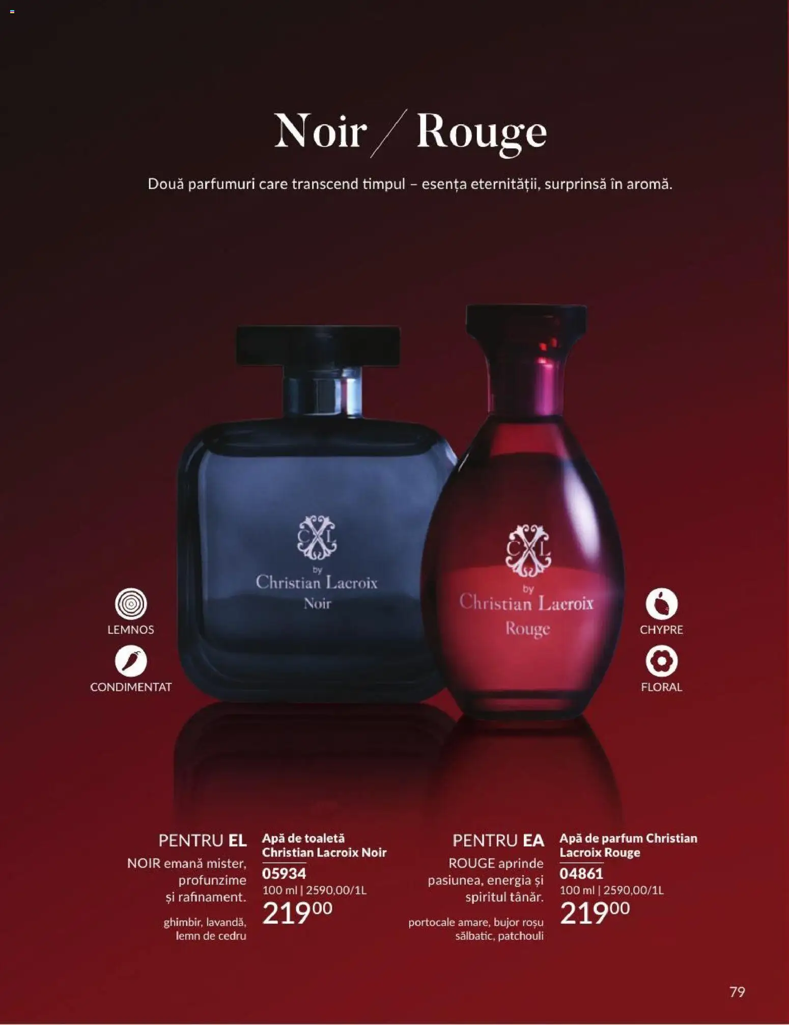 Noul catalog Avon – valabil de la 01.09.2026 | Pagină: 79 | Produse: Apă de parfum, Toaletă, Parfum, Portocale