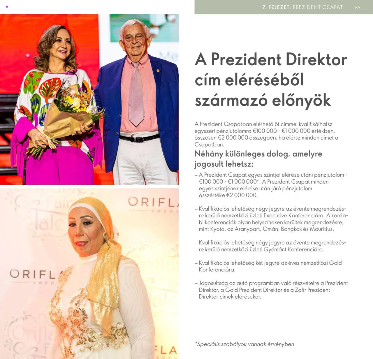 Oriflame akciós ujság - amely érvényes a következő dátumtól: 2024.04.28. | Oldal: 89