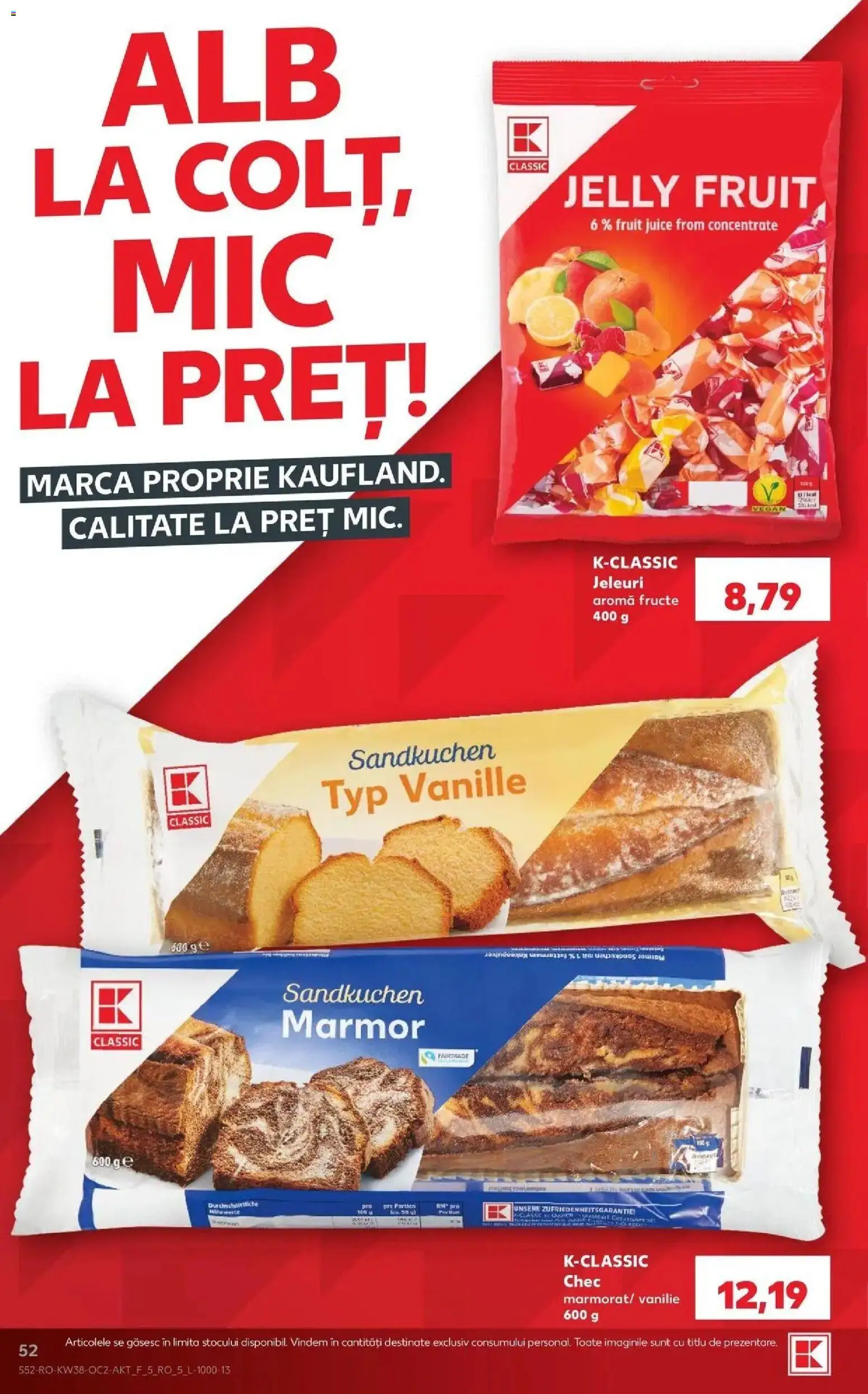 Kaufland Ploiești 16.09.2026 - Revista si Oferta | Pagină: 52 | Produse: Fructe, Jeleuri