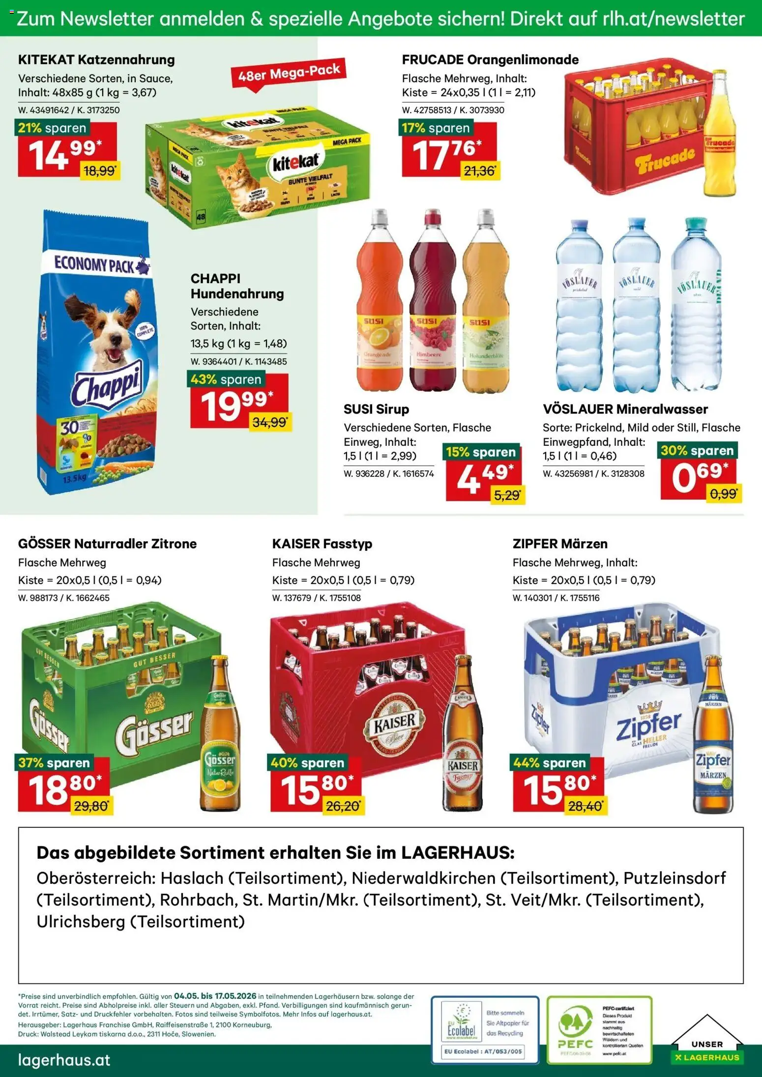 Lagerhaus - Wochen Angebote gültig ab 03.05.2026 | Seite: 12 | Produkte: Zitrone, Himbeere