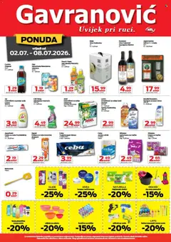 Gavranović Katalog - Pregled kataloga iz trgovine Gavranović, vrijedi od 02.07.2026