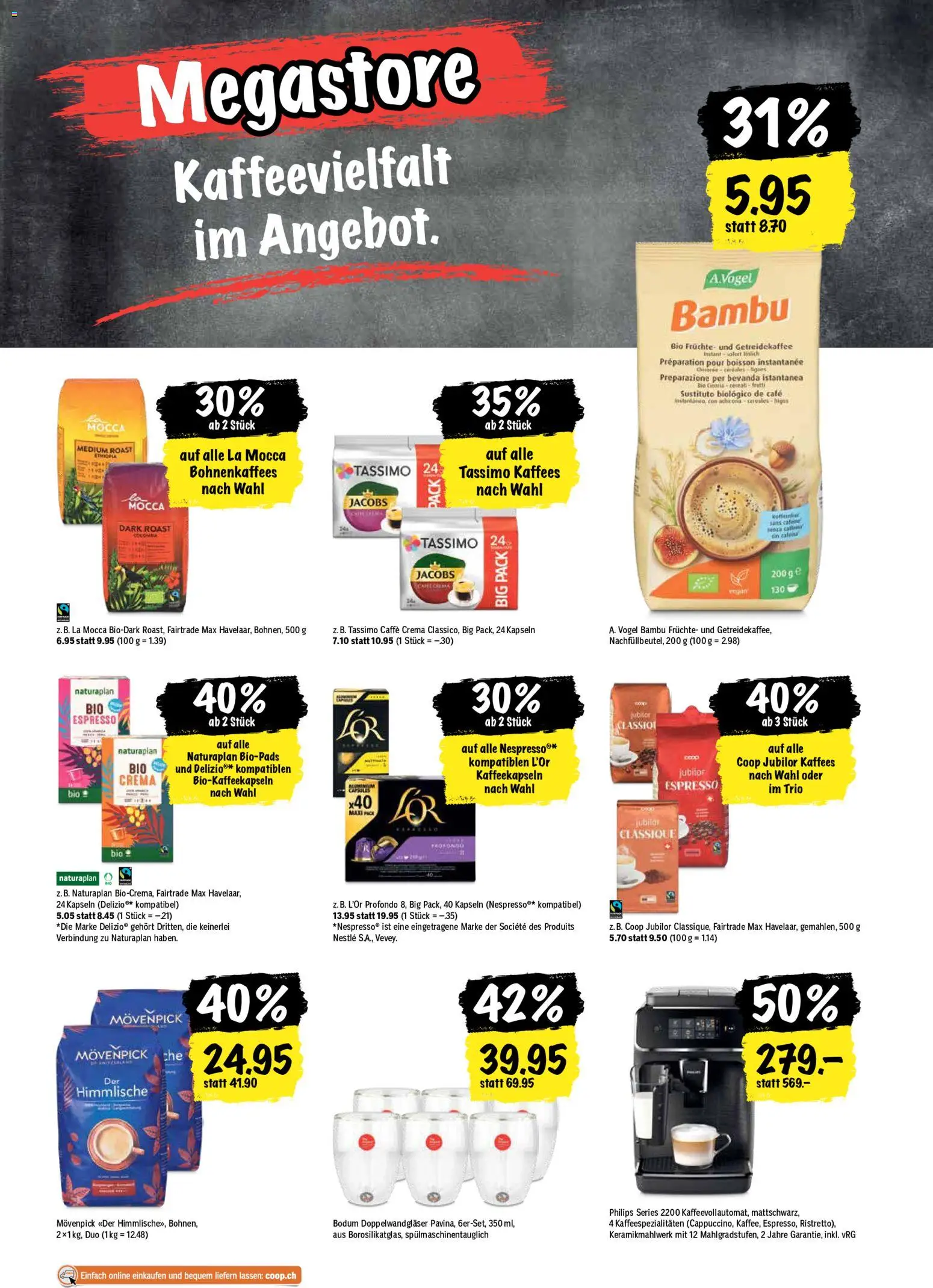 Coop aktionen – gültig ab 21.05.2026 | Seite: 27 | Produkte: Kaffee, Früchte, Kaffeevollautomat, Philips