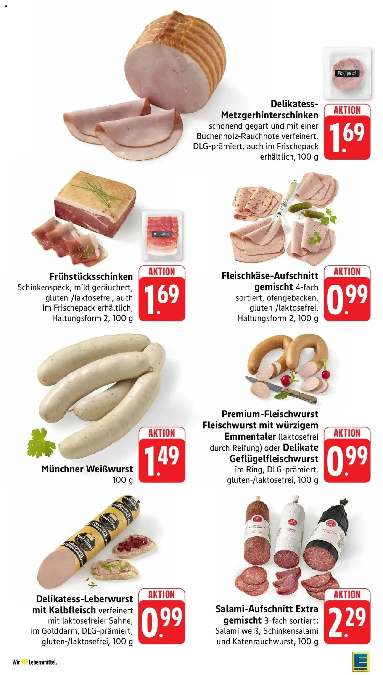 Edeka prospekt Weinstadt-Großheppach	 – gültig ab 10.05.2026 | Seite: 15 | Produkte: Weißwurst, Salami