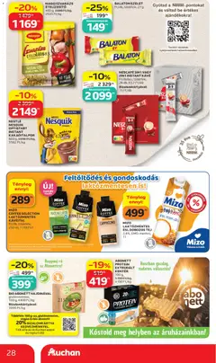 Auchan akciós újság - amely érvényes a következő dátumtól: 11.06.2026 | Oldal: 28
