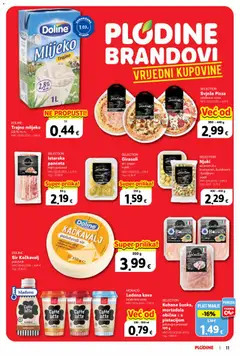 Doline Trajno mlijeko, Trajno mlijeko 2,8 % m.m. - Pregled kataloga iz trgovine Plodine, vrijedi od 19.08.2026 | Stranica: 11