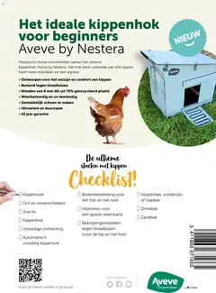 Aveve Gids starten met kippen - Voorbeeld van een folder van Aveve, geldig van 23/02/2026 | Pagina: 8 | Producten: Kip, Snacks