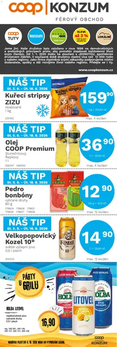 Náhled letáku Konzum leták od 05.08.2026