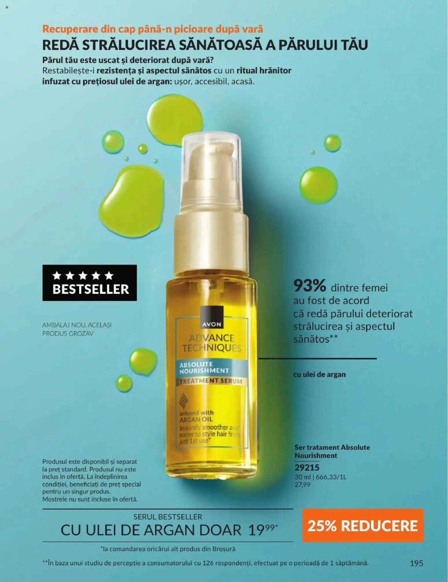 Noul catalog Avon – valabil de la 01.09.2026 | Pagină: 195 | Produse: Style, Serum, Ulei