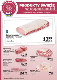 Pogląd oferty "Makro gazetka - Produkty świeże w supercenie" - ważna od 24.08.2026
