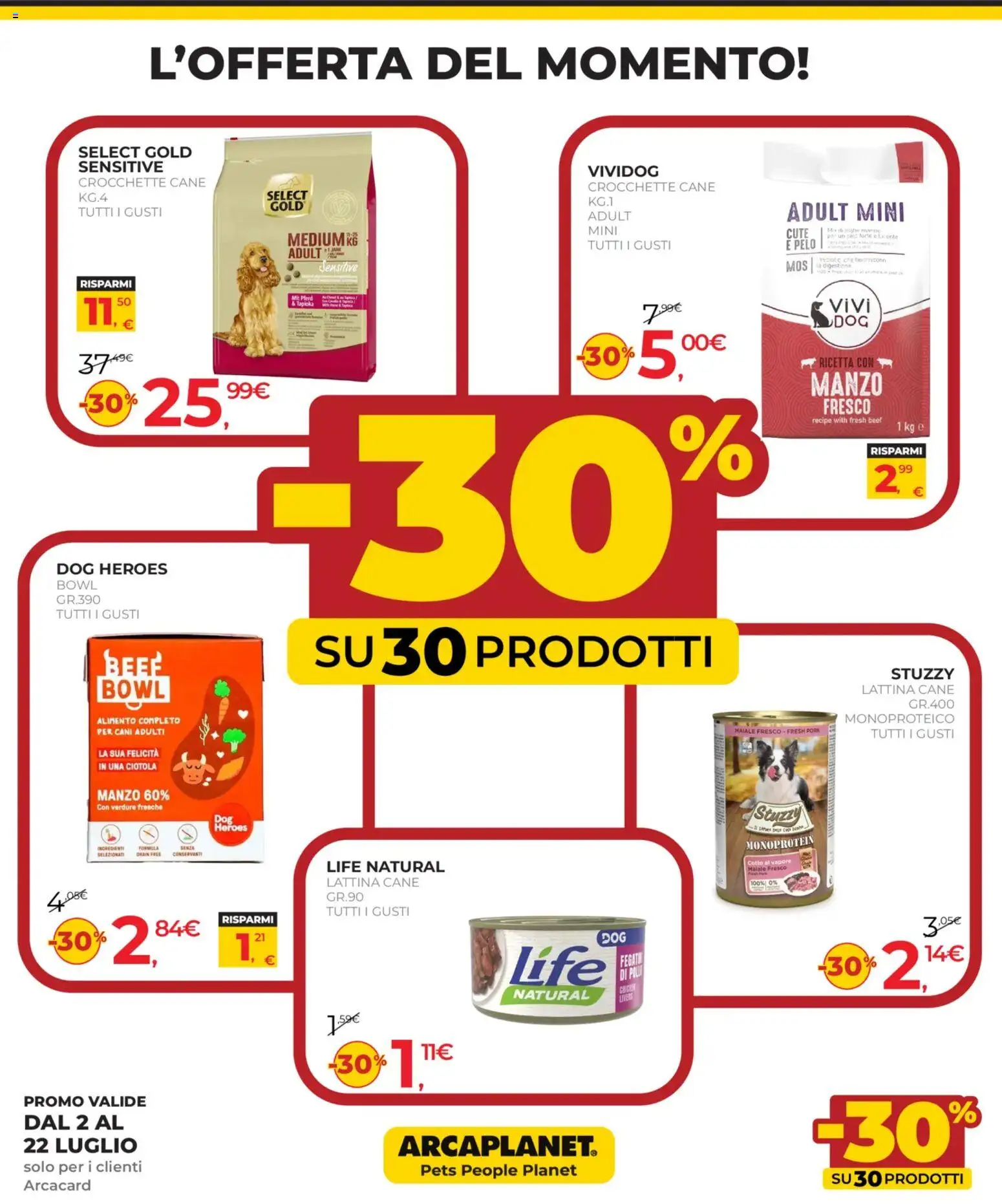 Volantino Arcaplanet del 02/07/2026 | Pagina: 9