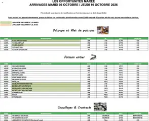 Promocash - Prévisualisation de Promocash Opportunités Marée valide à partir de 06/10/2026