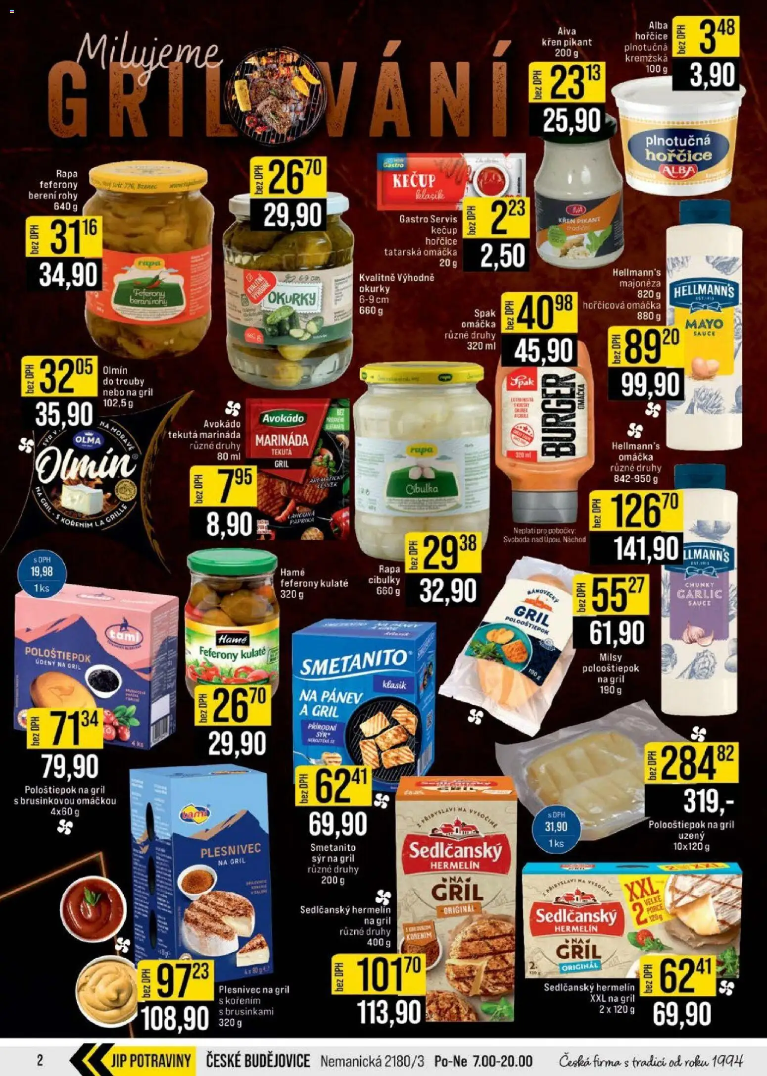Jip leták - Cash & Carry od 20.05.2026 | Strana: 2 | Produkty: Kečup, Avokádo, Polooštiěpok, Marináda