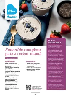 Pré-visualização Auchan - Capilares Especial Bebé válido de 01.04.2026 | Página: 38 | Produtos: Agua, Framboesas, Leite, Iogurte