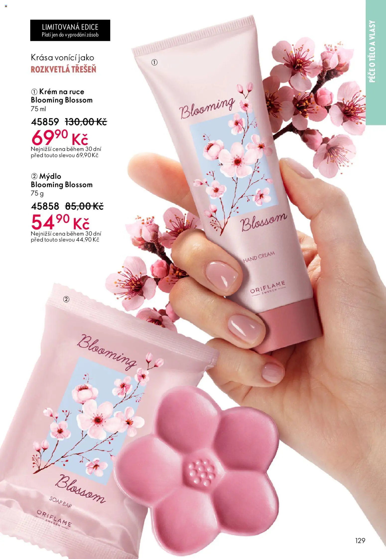 Oriflame katalog č. 05/2026 od 25.03.2026 | Strana: 129 | Produkty: Krém na ruce, Mýdlo, Krém