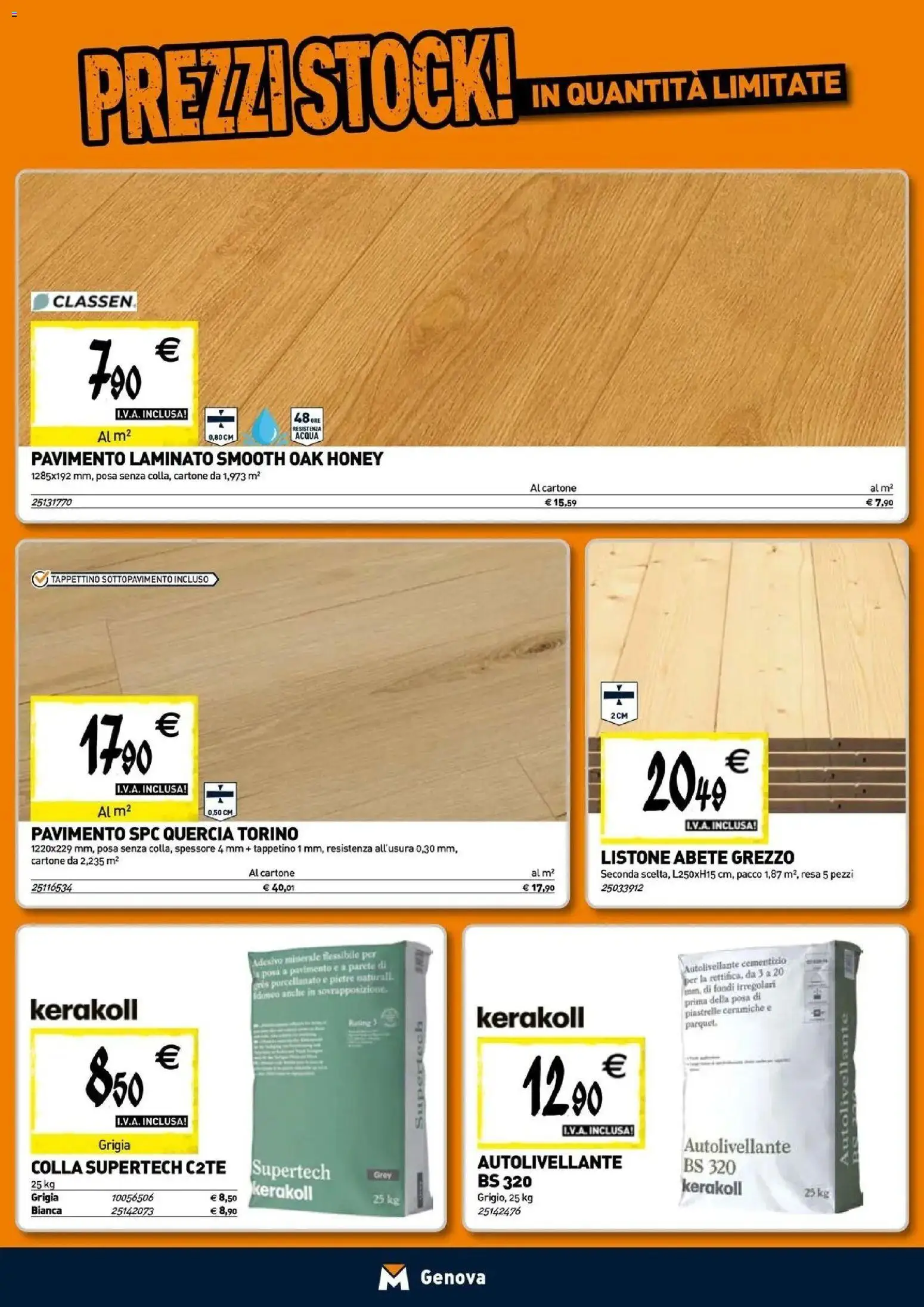 Nuovo TECNOMAT - Straordinari prezzi stock! dal 24/09/2026 > offerte anteprima 🛍️ | Pagina: 12 | Prodotti: Pavimento, Acqua, Piastrelle, Colla