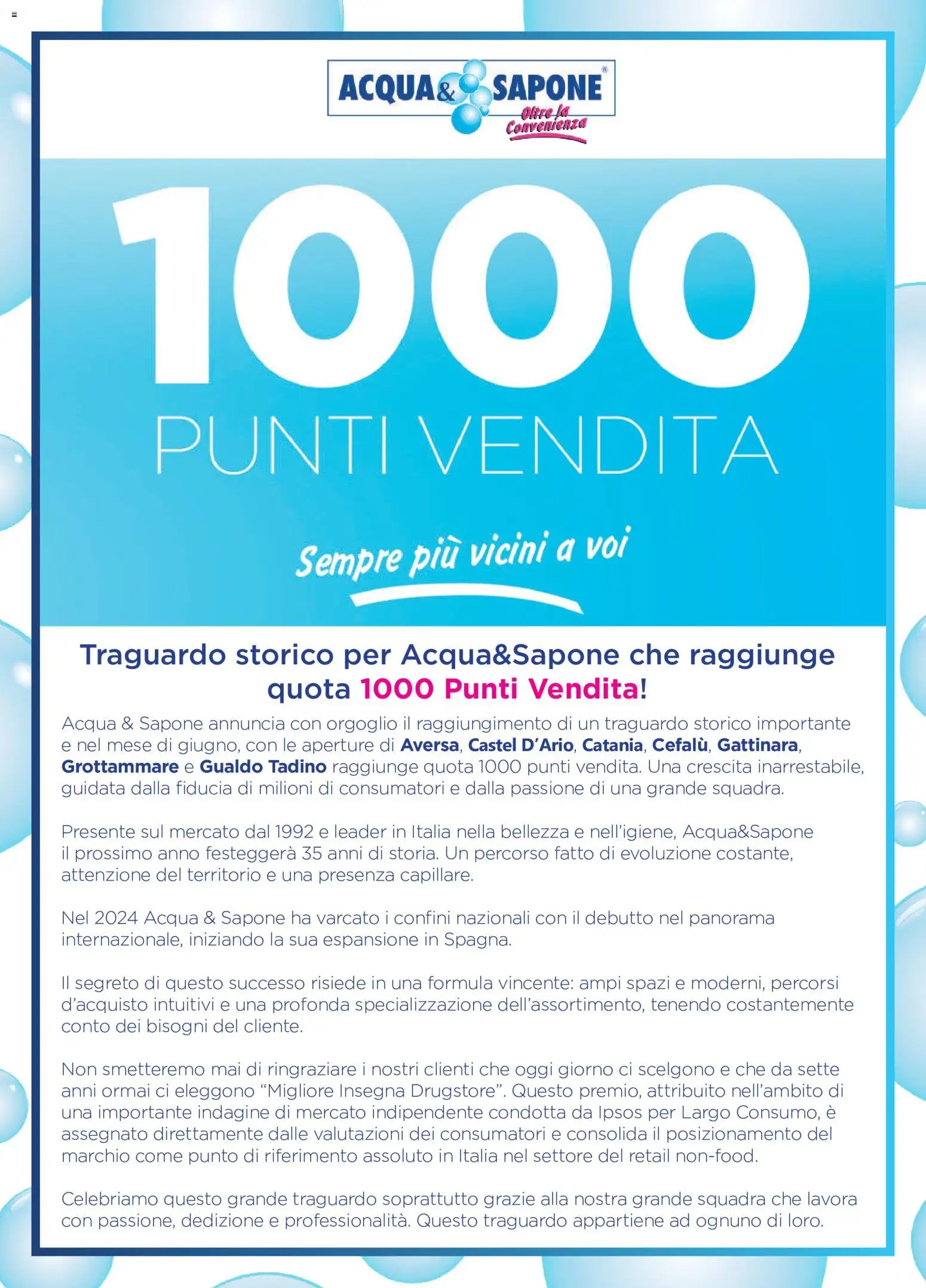 Volantino Acqua e Sapone del 19/07/2026 | Pagina: 17 | Prodotti: Sapone, Acqua