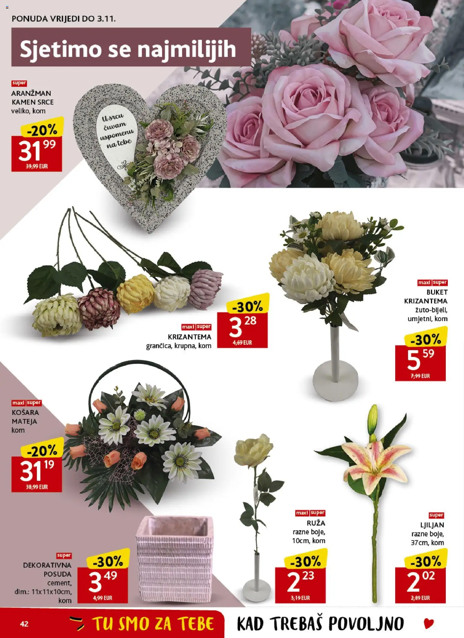Konzum HR akciós ujság - amely érvényes a következő dátumtól: 2026.10.21. | Oldal: 42 | Termékek: Cement