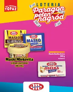 Pogląd oferty "Topaz gazetka - Loteria Paragonowa" - ważna od 24.08.2026 | Strona: 22 | Produkty: Osełka, Masło klarowane, Klarowane masło, Masło