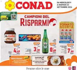 Anteprima del volantino Conad volantino valido a partire dal 09/09/2026