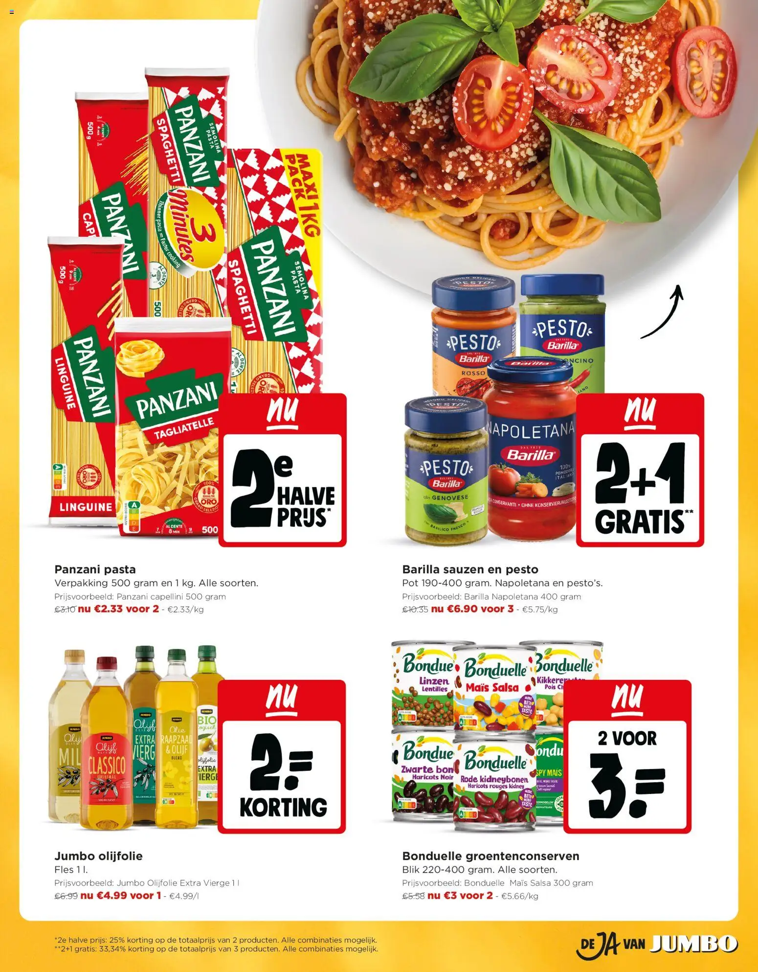 {H1} | Pagina: 13 | Producten: Fles, Sauzen, Barilla, Panzani pasta