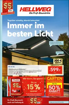 Hellweg Prospekt ab 26.05.2026 gültig