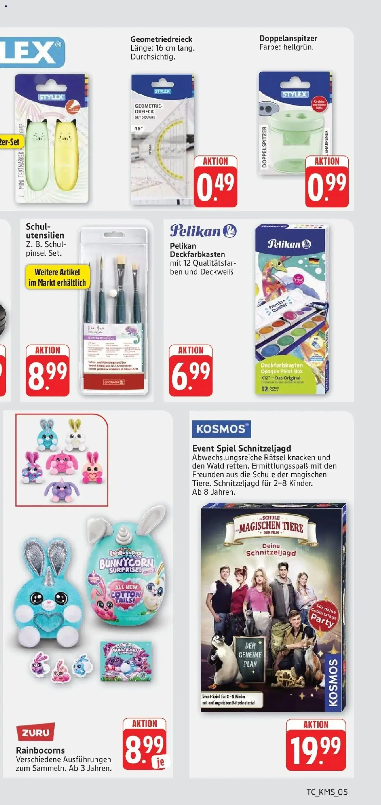 Edeka Prospekt Mainz-Weisenau (ab 10.08.2026) » Angebote Online | Seite: 83 | Produkte: Spiel, Box, Pinsel