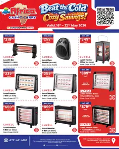 Africa Cash & Carry specials catalogue – valid from 16.05.2026